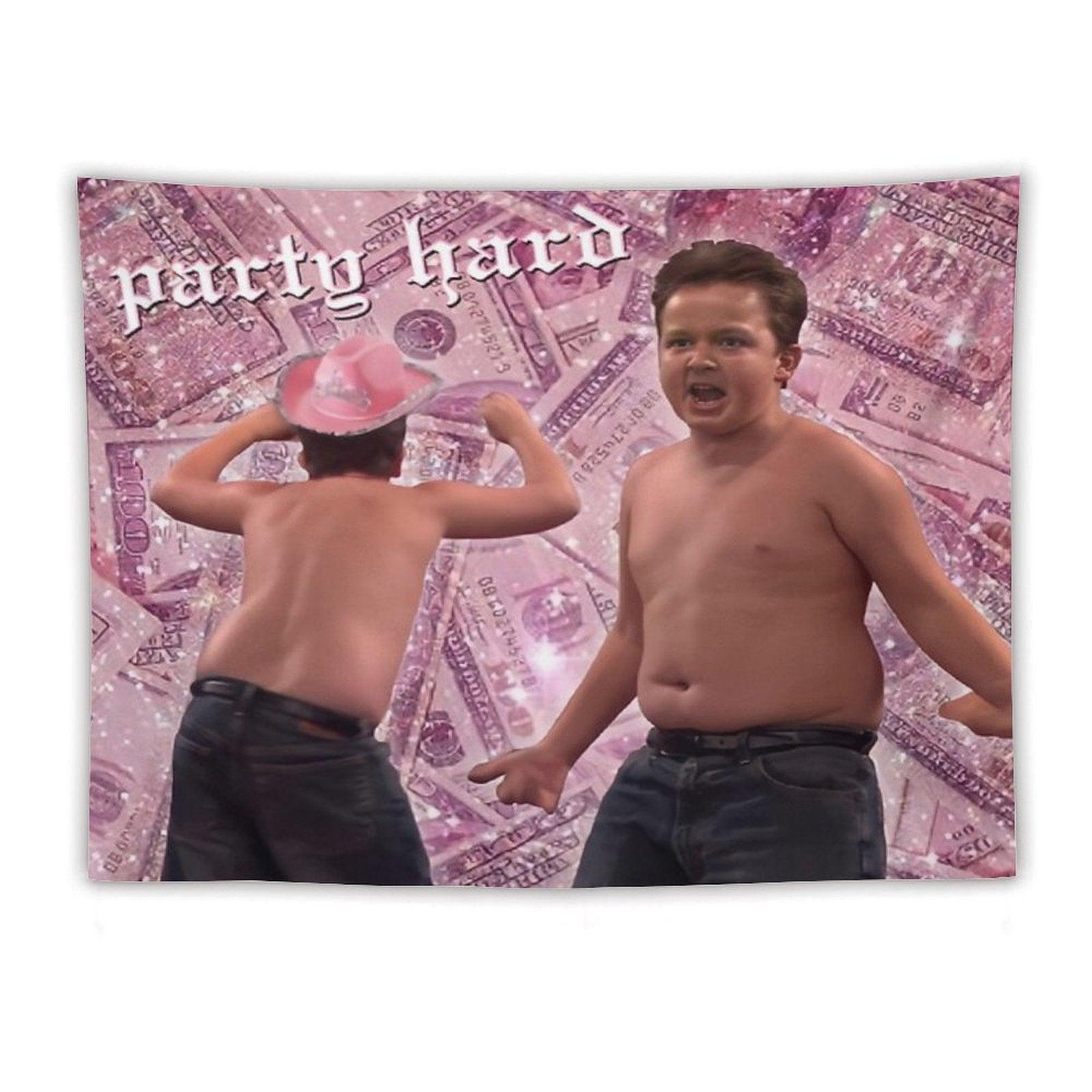 Gibby Party Energy Tapestry