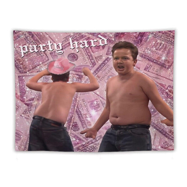 Gibby Party Energy Tapestry