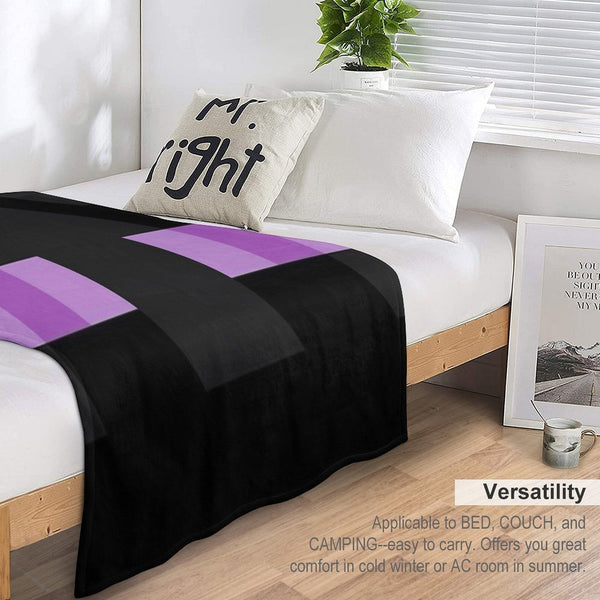 ENDERMAN Machine-washable Throw Blanket