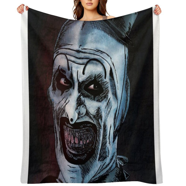 Art The Clown Durable Throw Blanket
