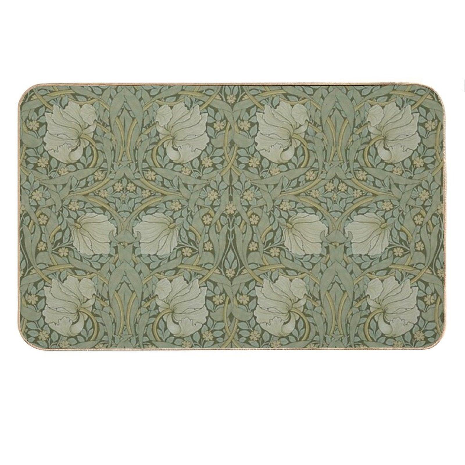 Pimpernel by William Morris, 1876 Bath Mat