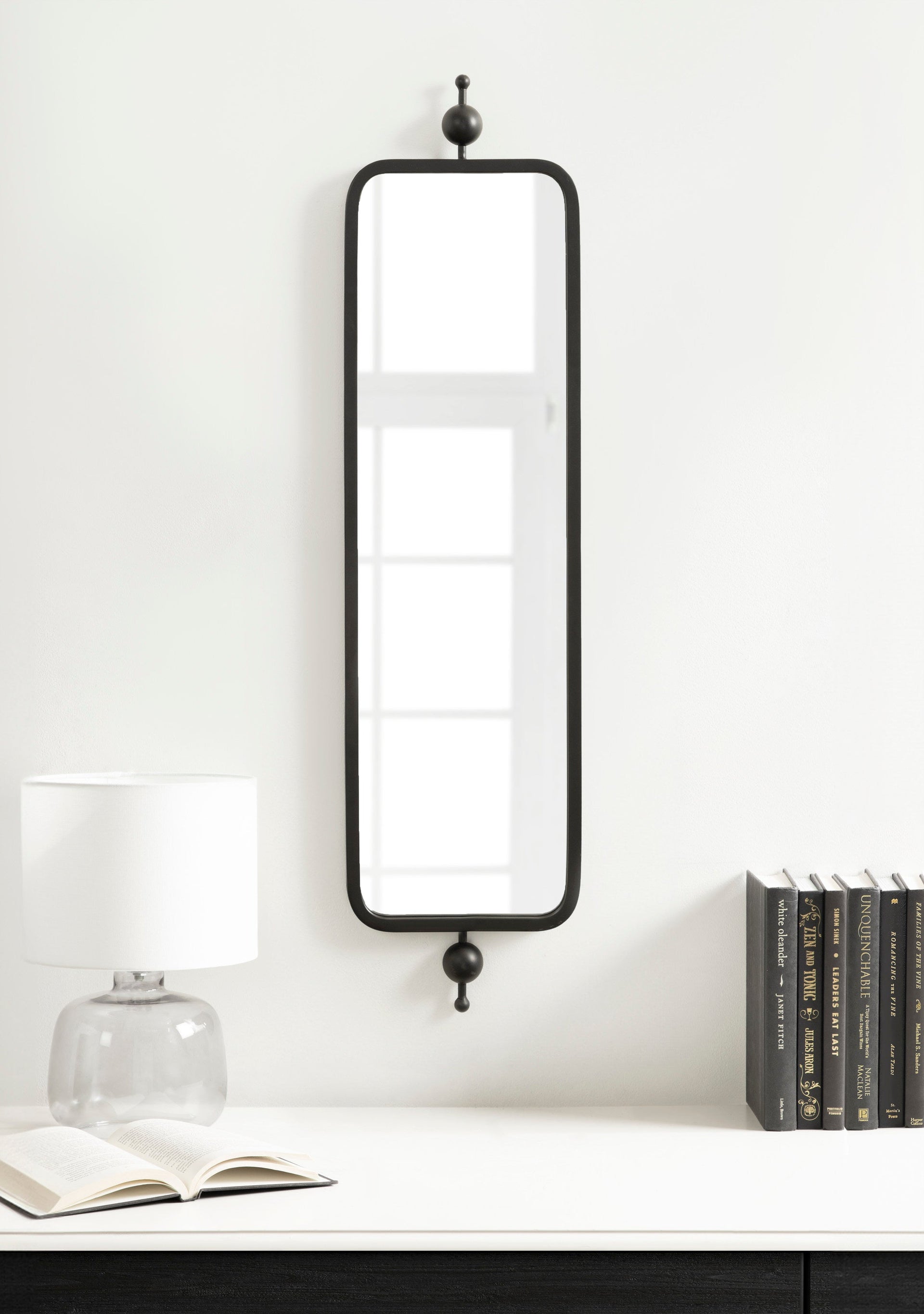 Kasota Metal Framed Mirror