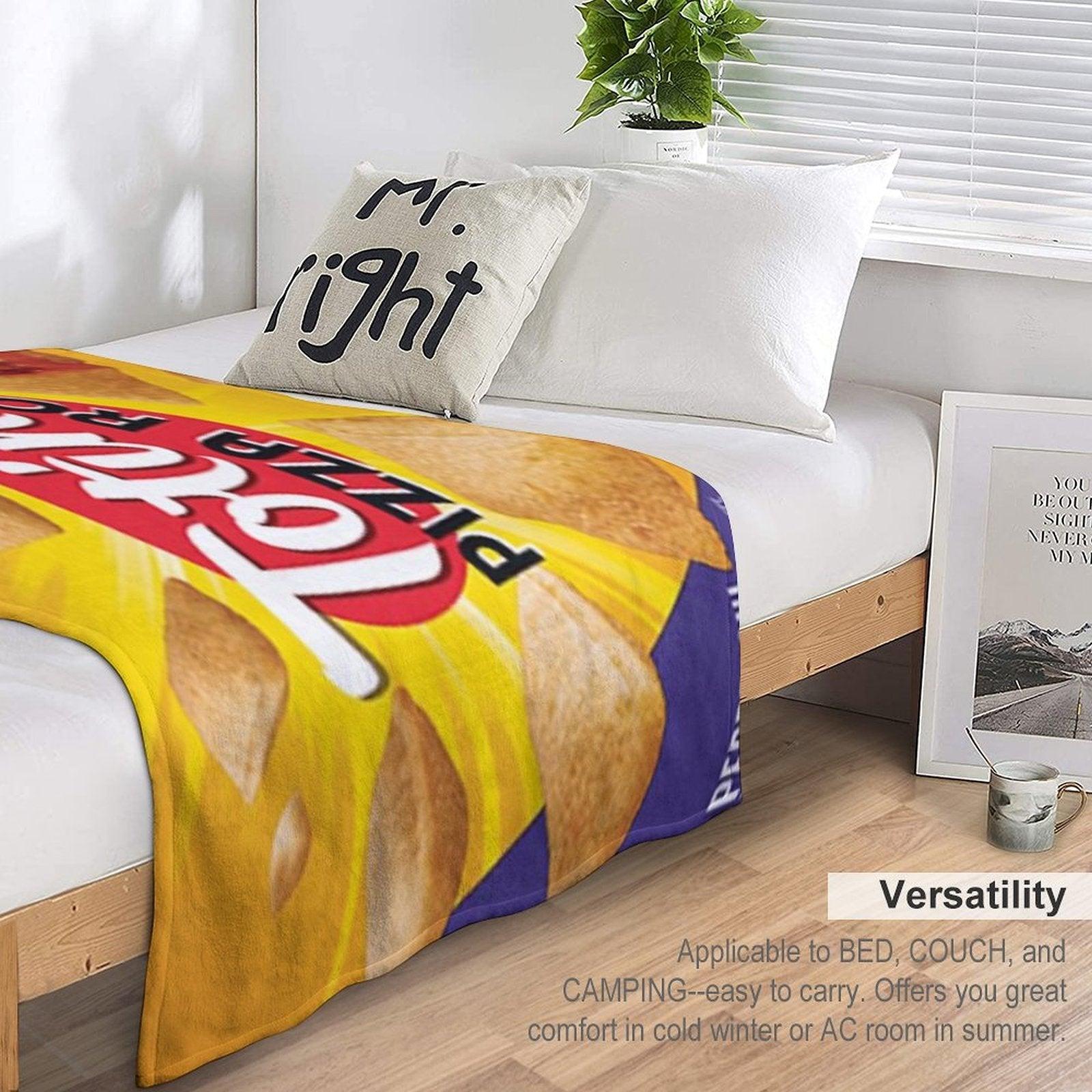 Pizza Rolls Throw Blanket