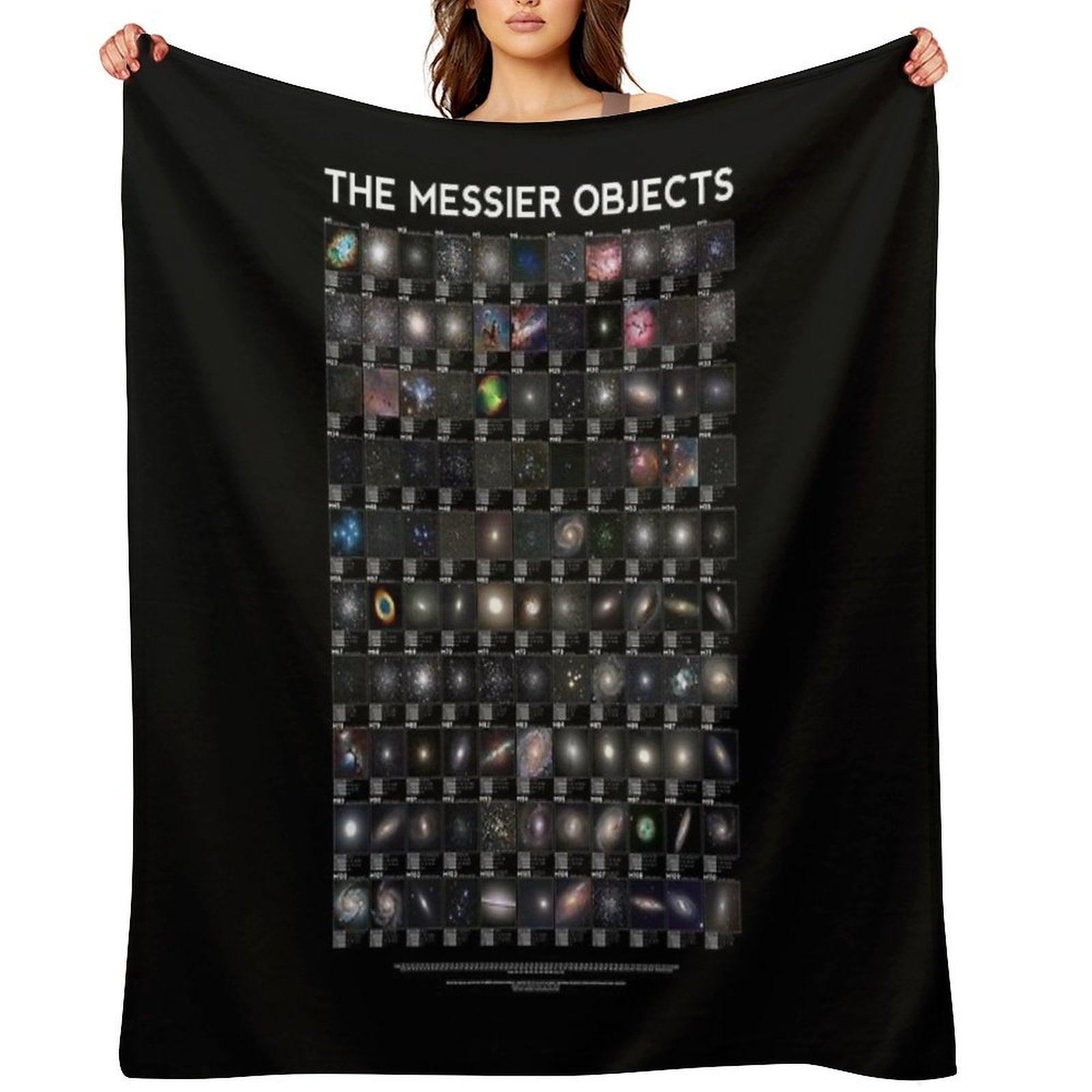 The Messier Objects Throw Blanket