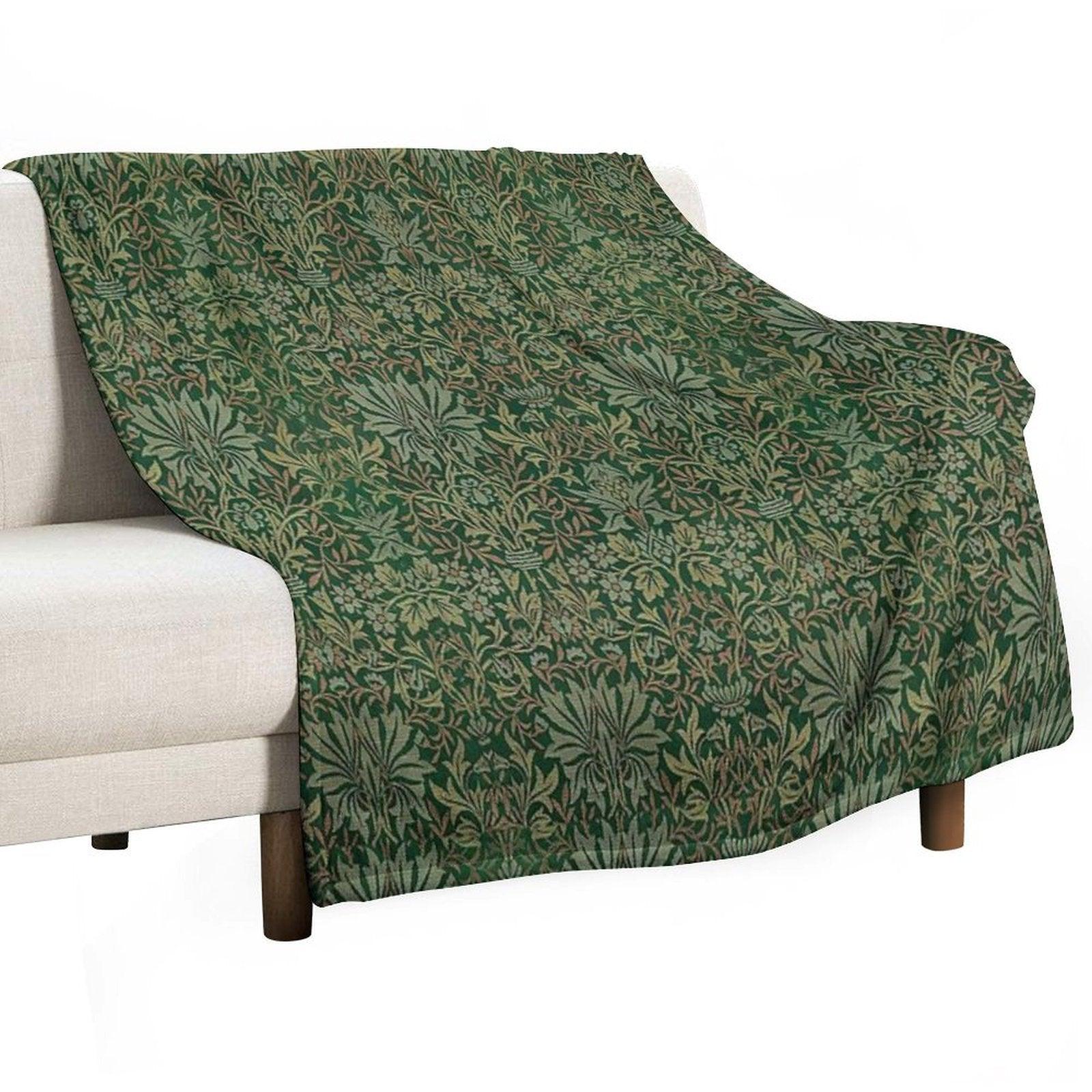 Flower Garden by William Morris, 1879 Throw Blanket