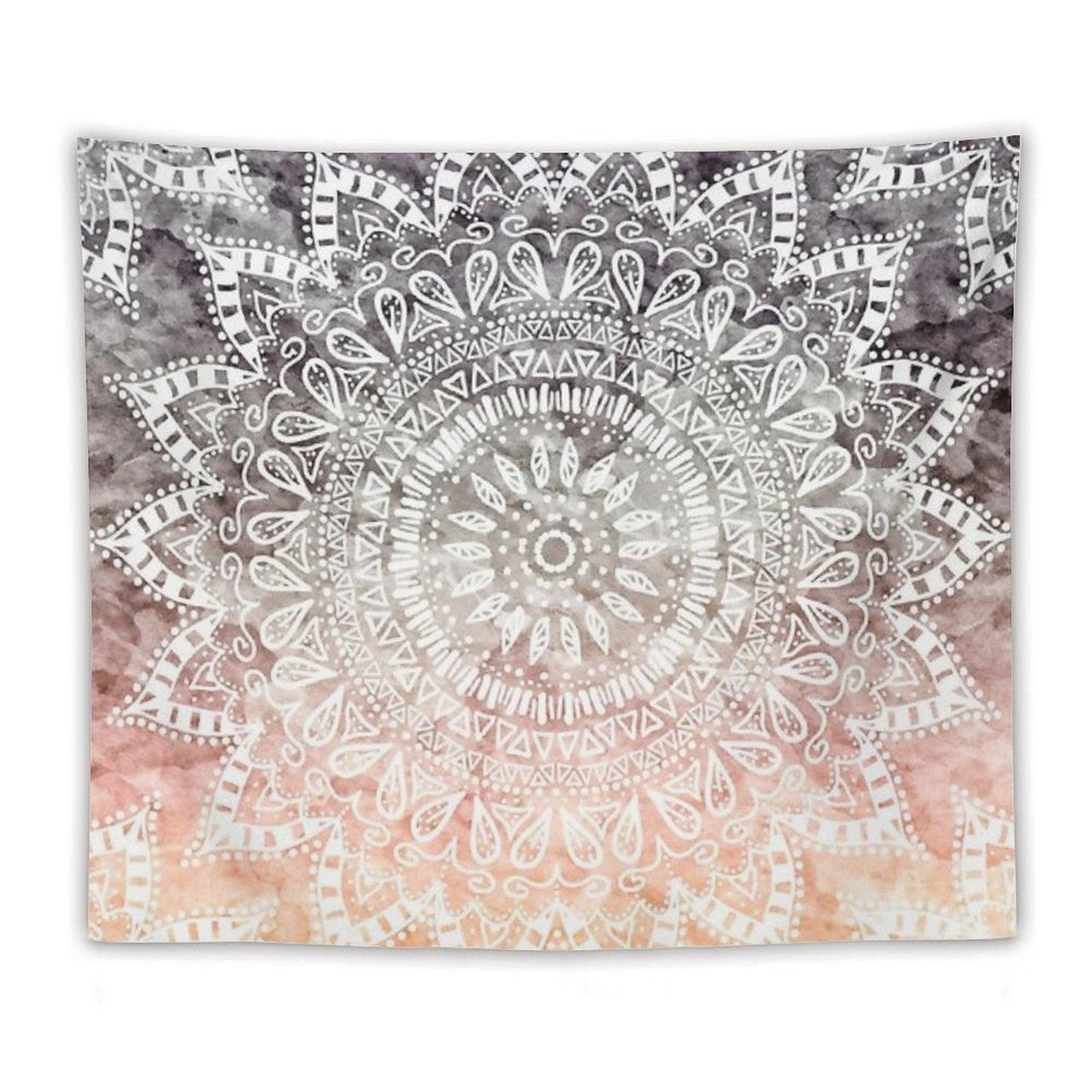 BOHEMIAN HYGGE MANDALA Tapestry