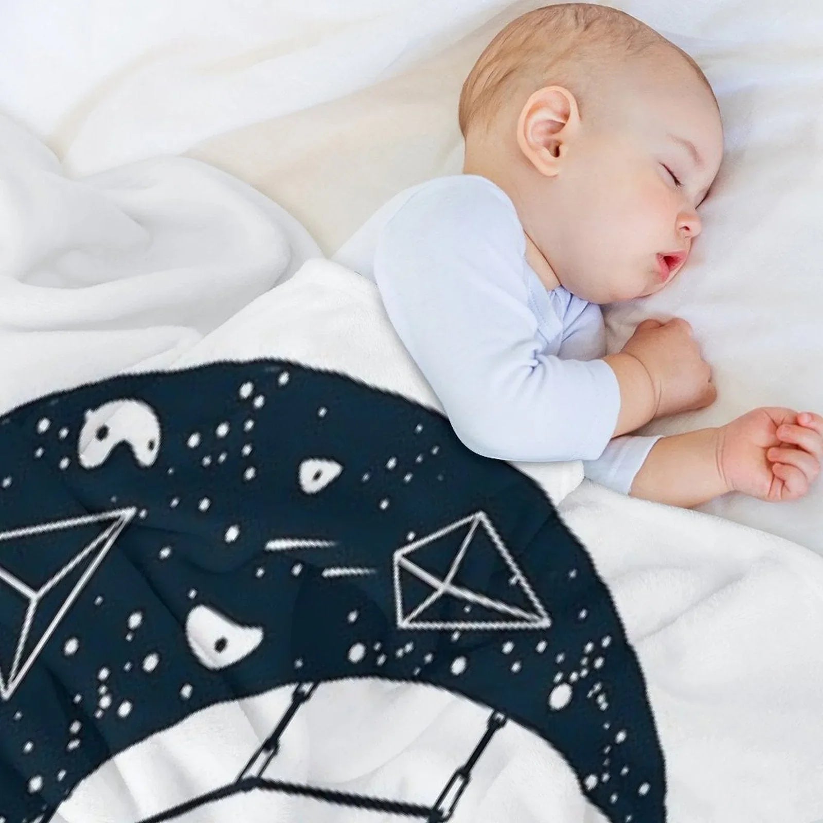 Climber's Sky  Climbing Throw Blanket