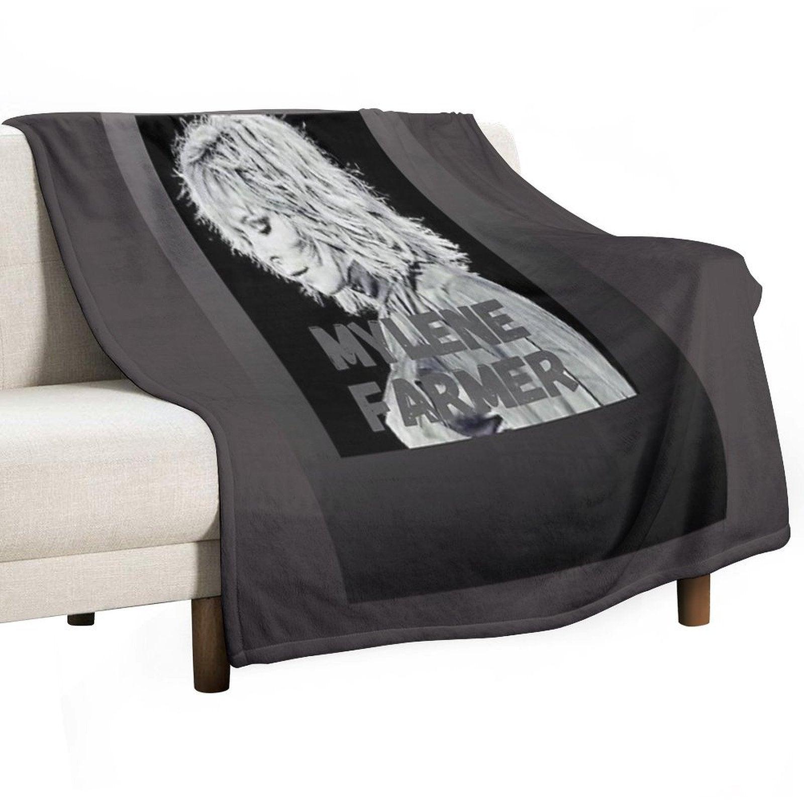 Mylène Farmer Throw Blanket