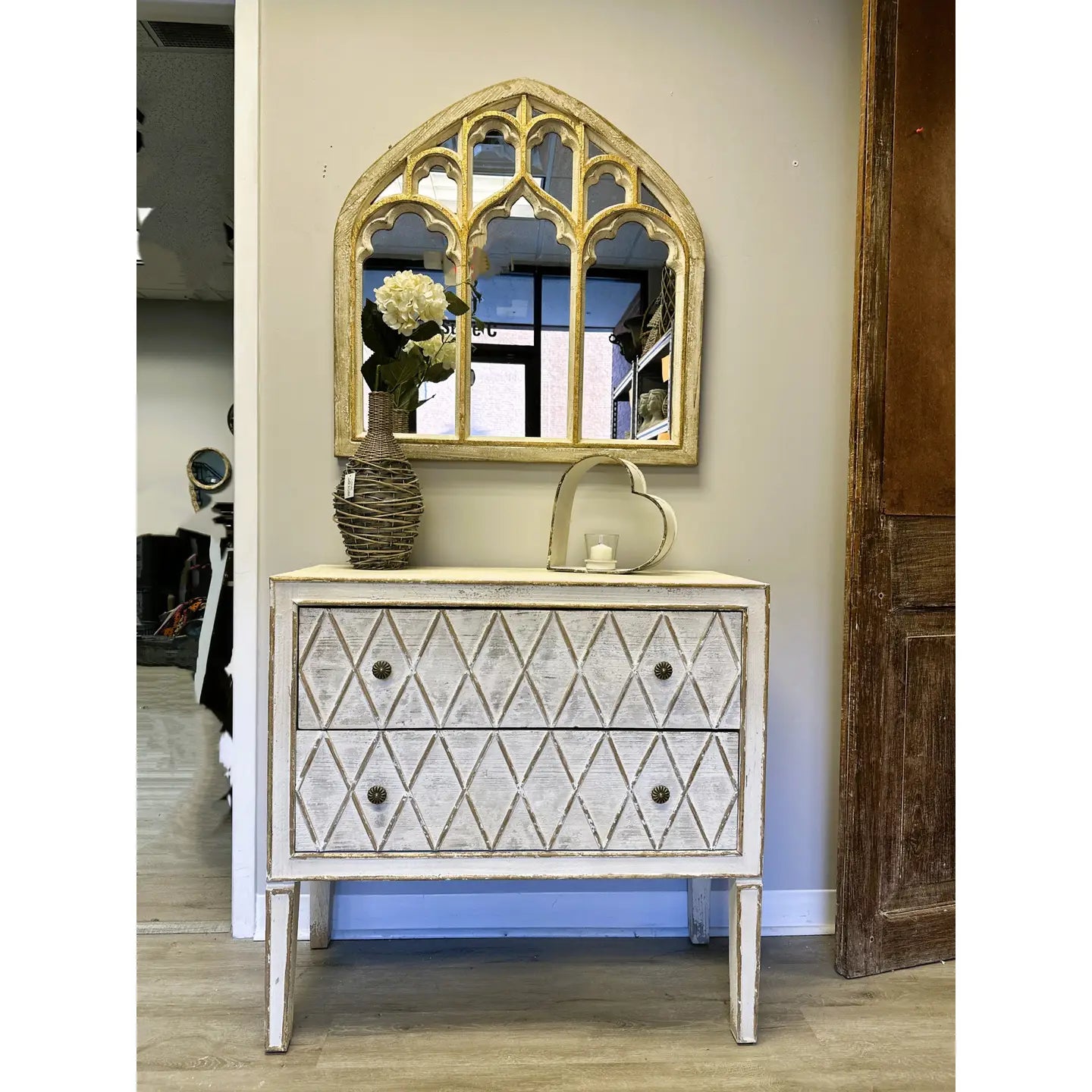 Antique Style Farmhouse French Style Dresser