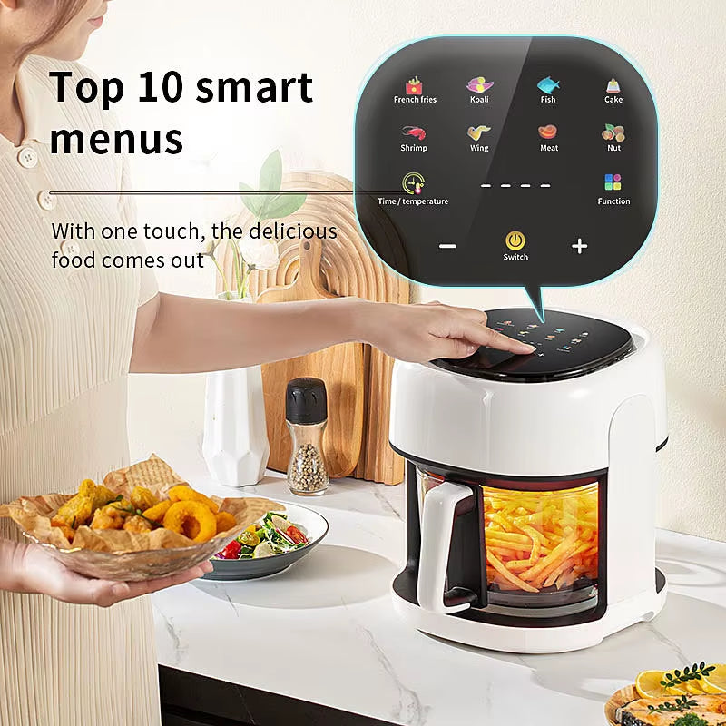 Air Fryer - Your 360° Visual Cooking Companion - Never Burn Food Again GOODSPHORIA.COM