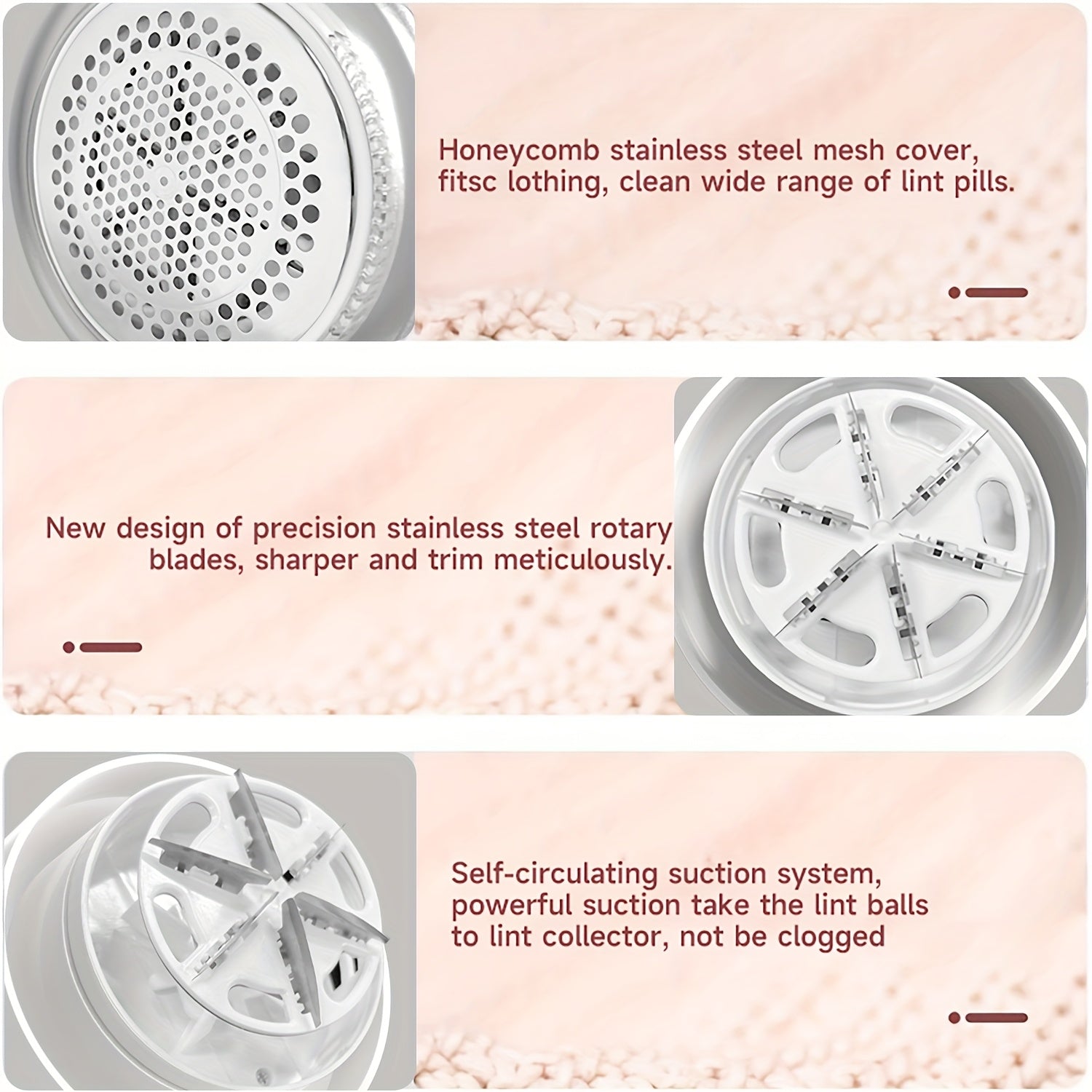 Portable Rechargeable Lint Eraser with Cleaning Brush, Effective Fabric Scraper for Furniture and Carpets, Removes Lint Balls, USB Rechargeable Electric Lint Eraser, Portable Clothing Shaver for Sweaters, Blankets, Carpets an DSers Fulfillment