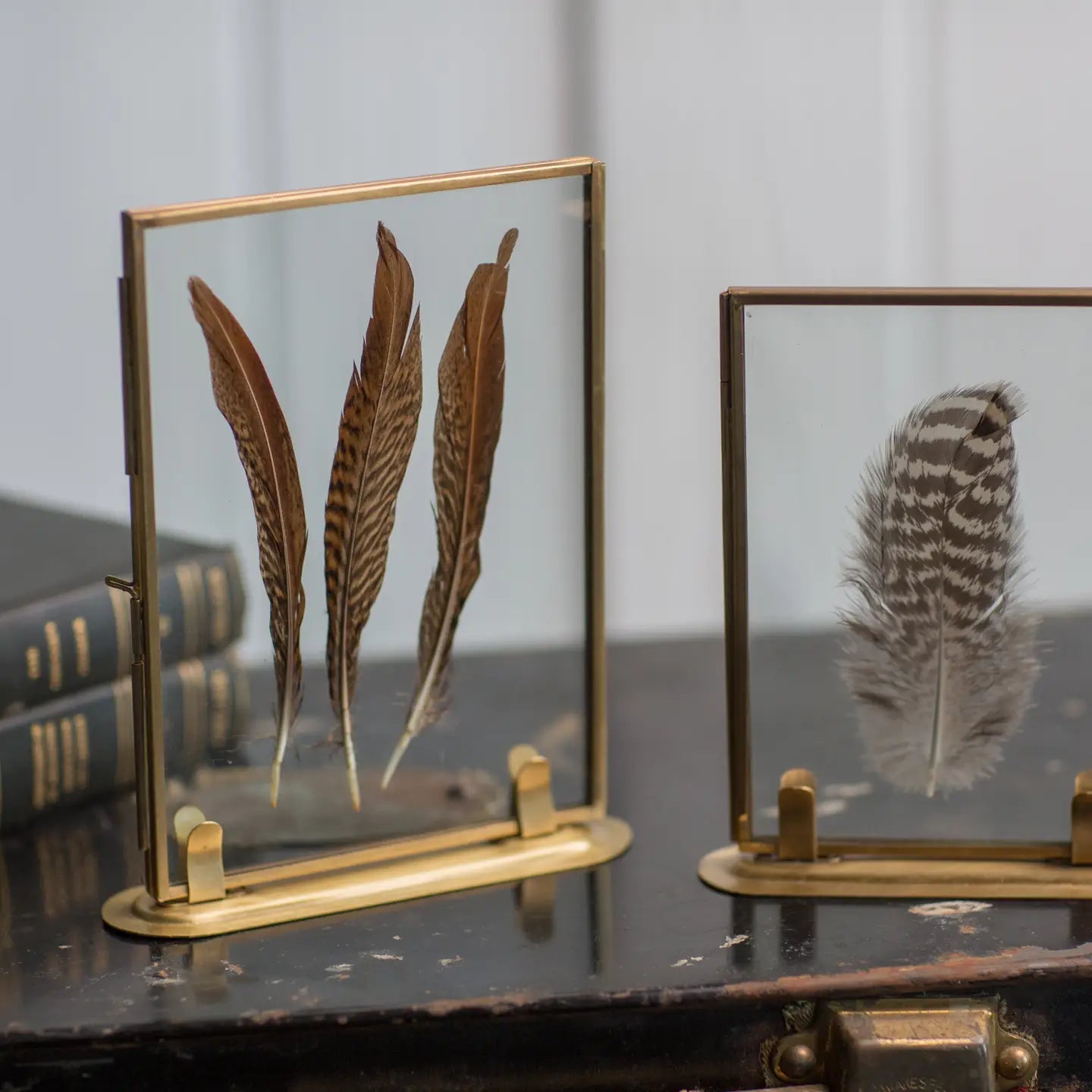 Solid Brass Frame with Stand VagabondVintage