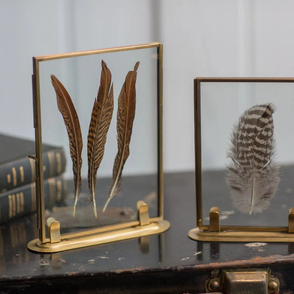 Solid Brass Frame with Stand VagabondVintage