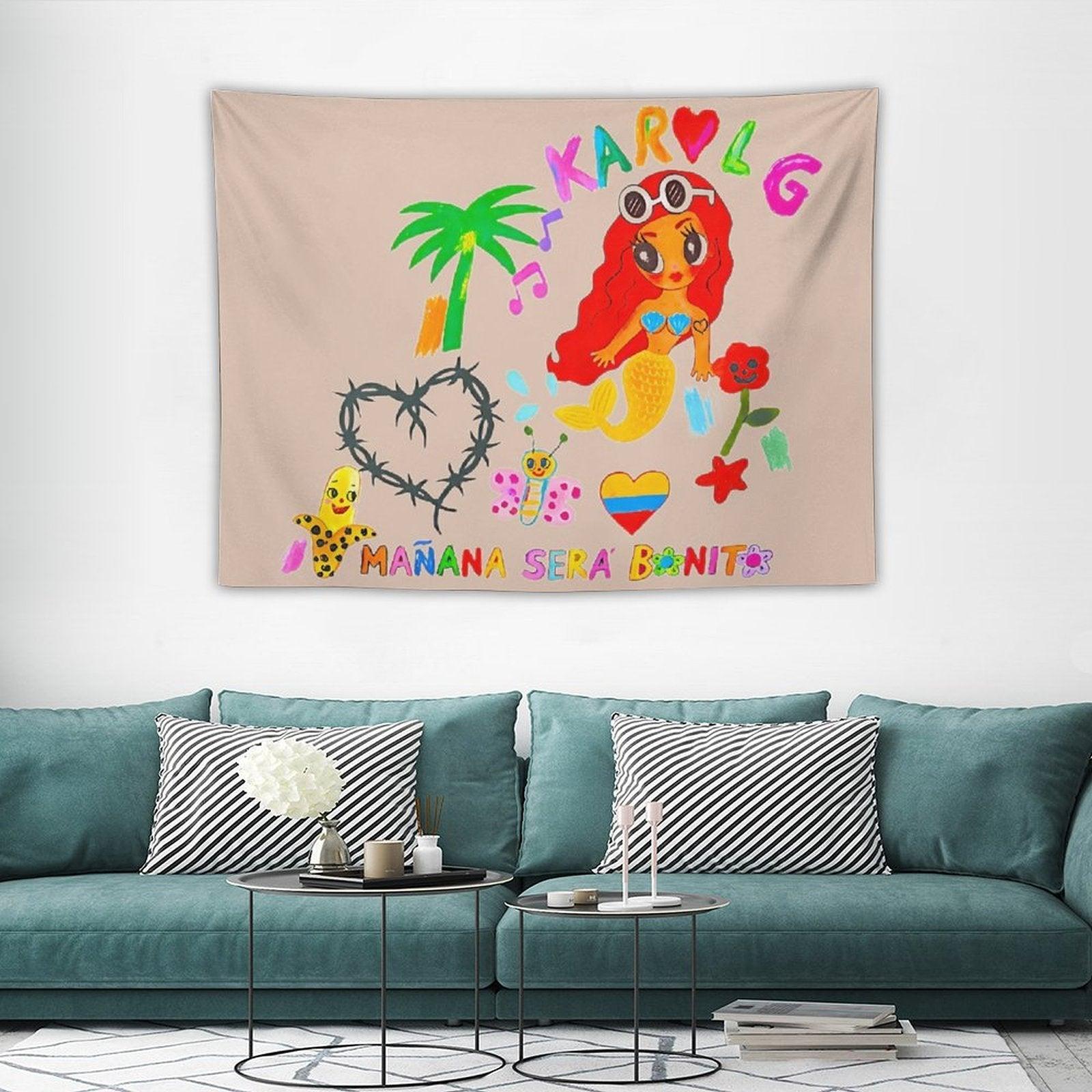 Manana Sera Bonito KAROL Merch G Tapestry