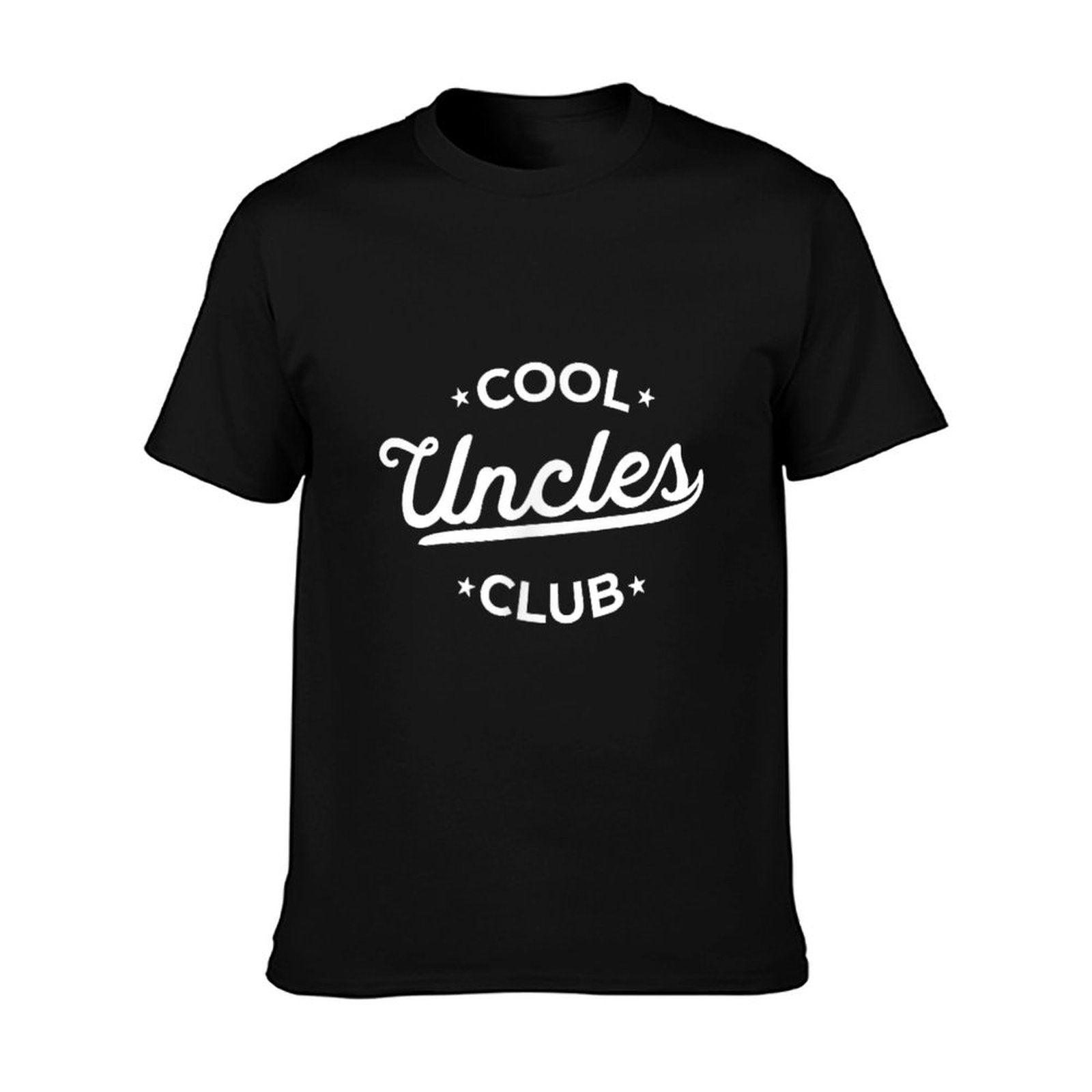 Cool Uncles Club Best Uncle Ever Funny Pocket Fathers Day T-Shirt