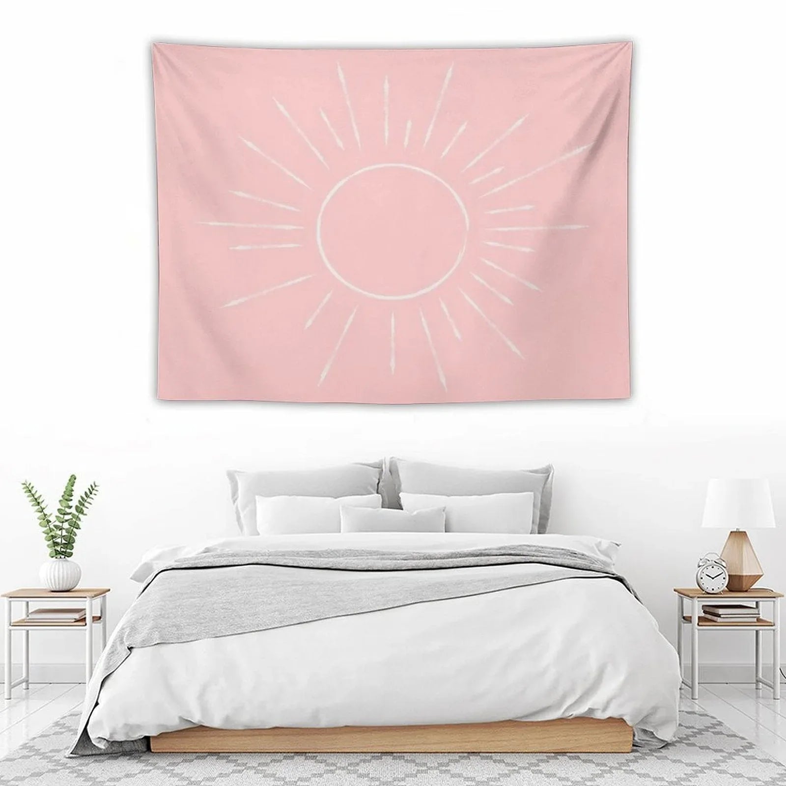 Sunshine on My Mind Pink Tapestry