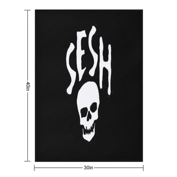 SESH BONES Premium Throw Blanket