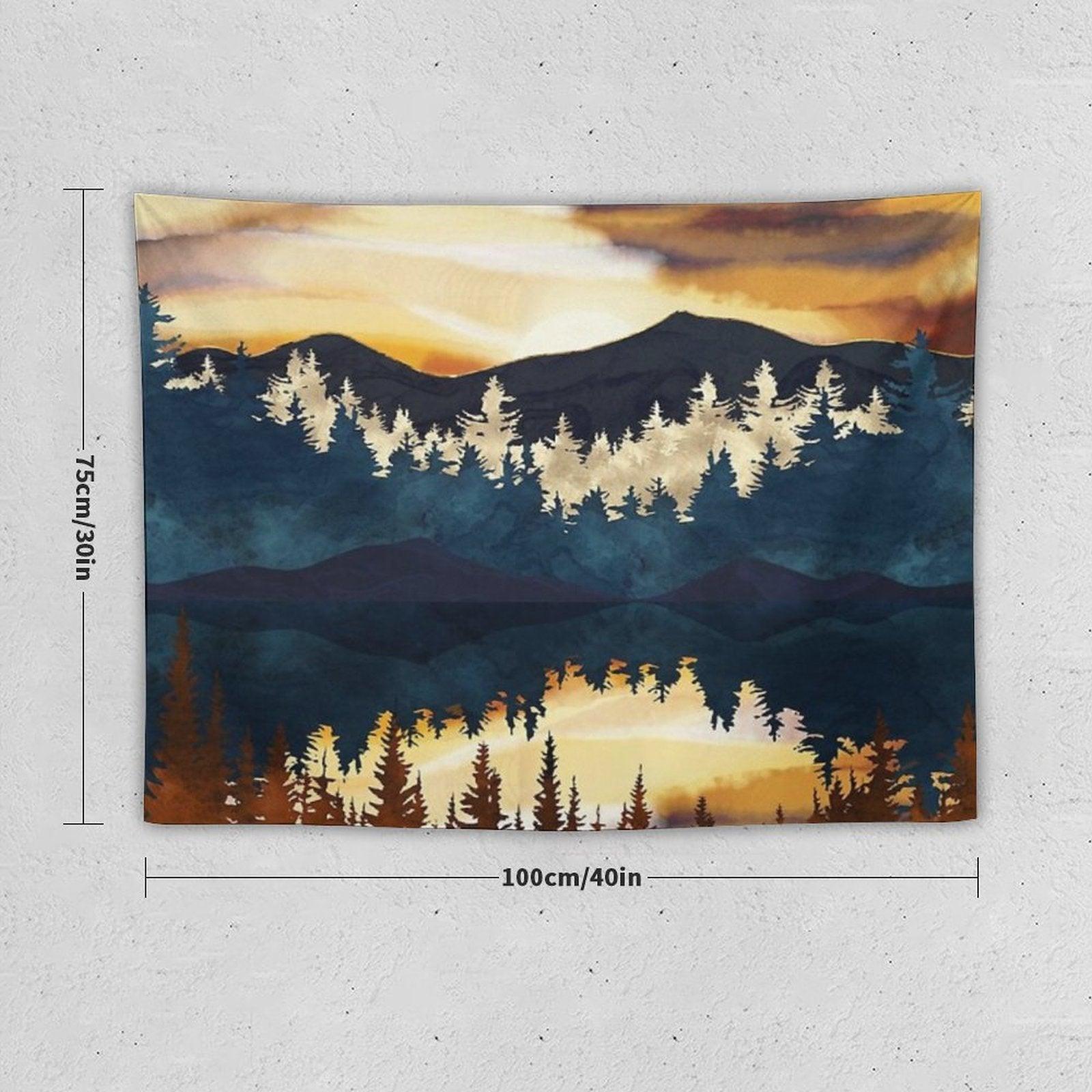 Fall Sunset Tapestry