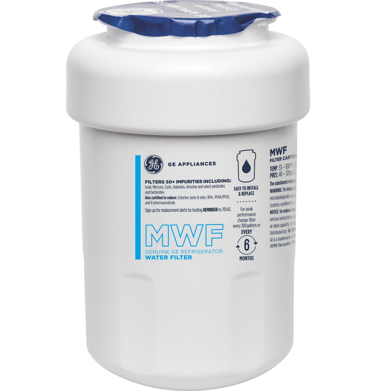 Compatible Replacement for GE MWF Refrigerator Water Filter