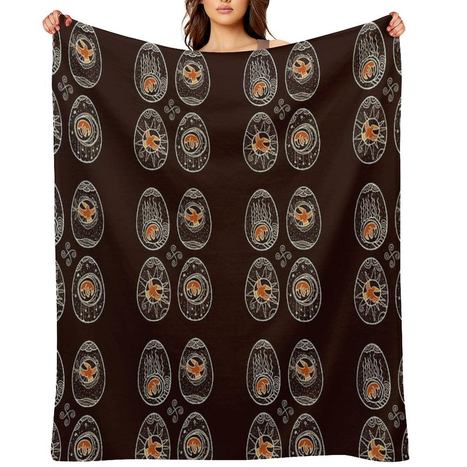 Ravens Spring Throw Blanket