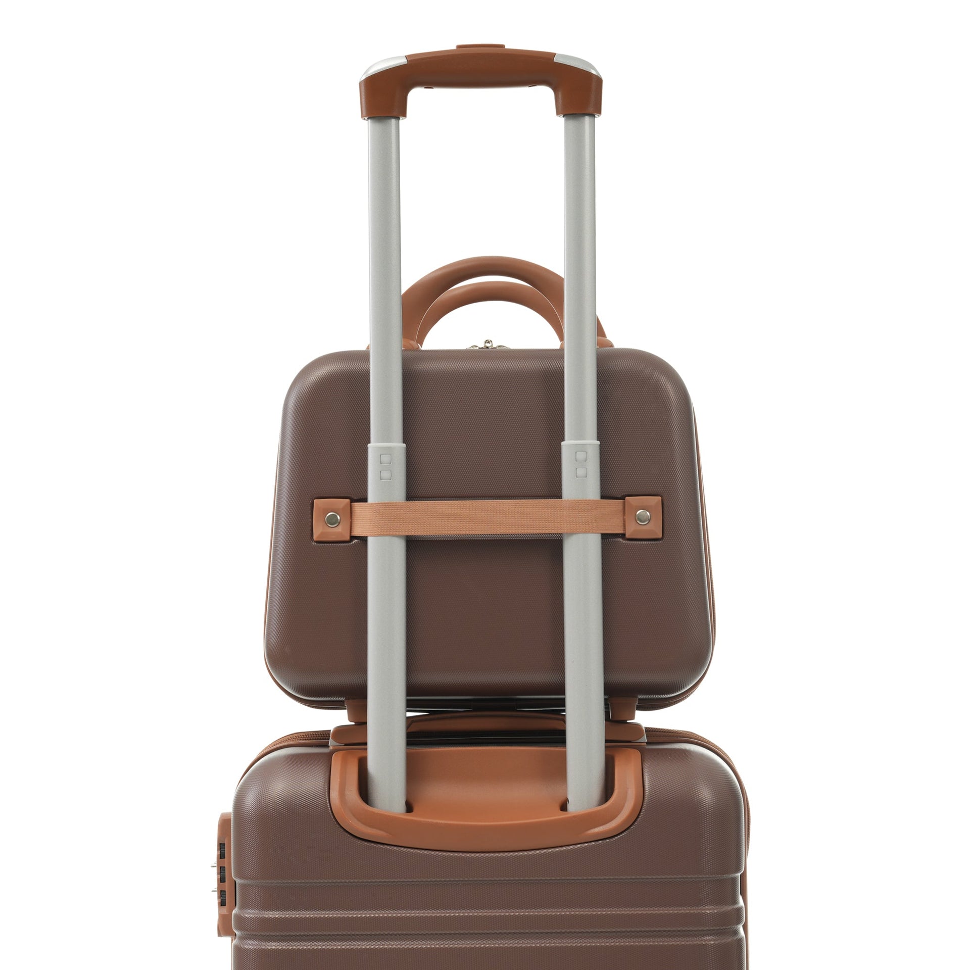 Hardshell Luggage Sets 4 Pieces 20'+24'+28' Luggages and Cosmetic Case Spinner Suitcase with TSA Lock Lightweight