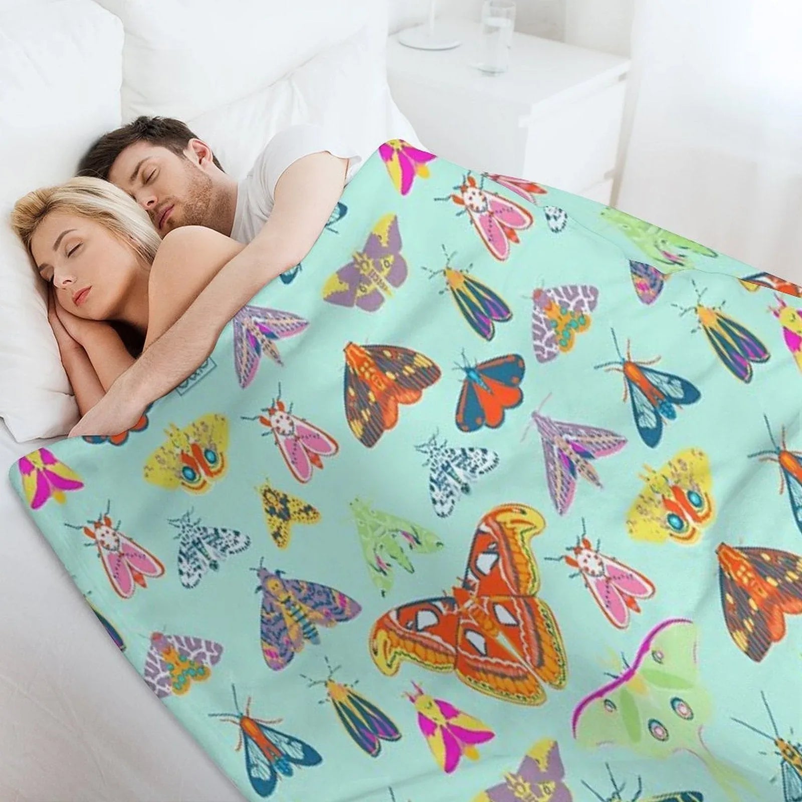 Lots of Lepidoptera Throw Blanket