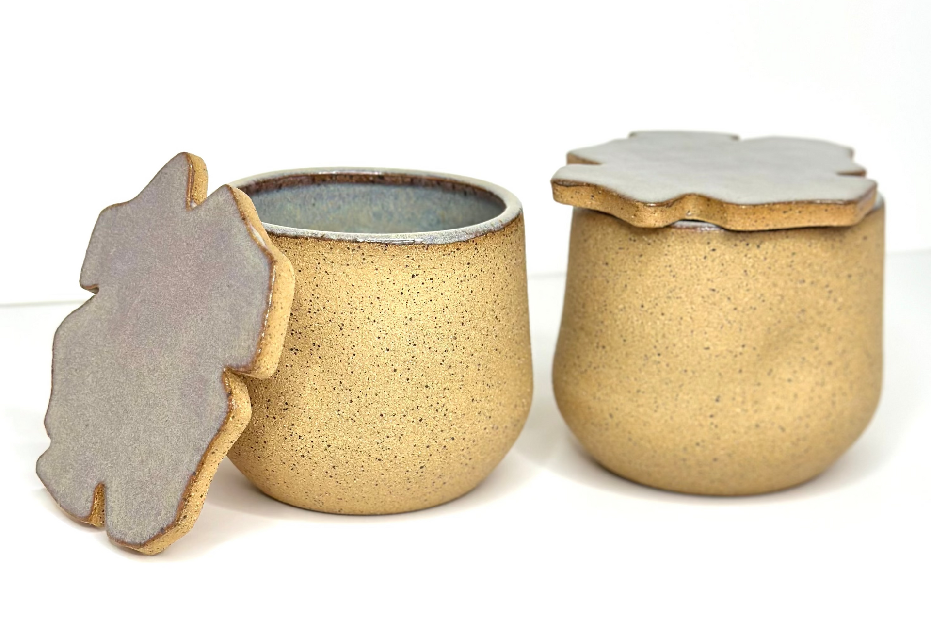 MUSHROOM CUPS SET (2 cups + 2 Flower coasters)