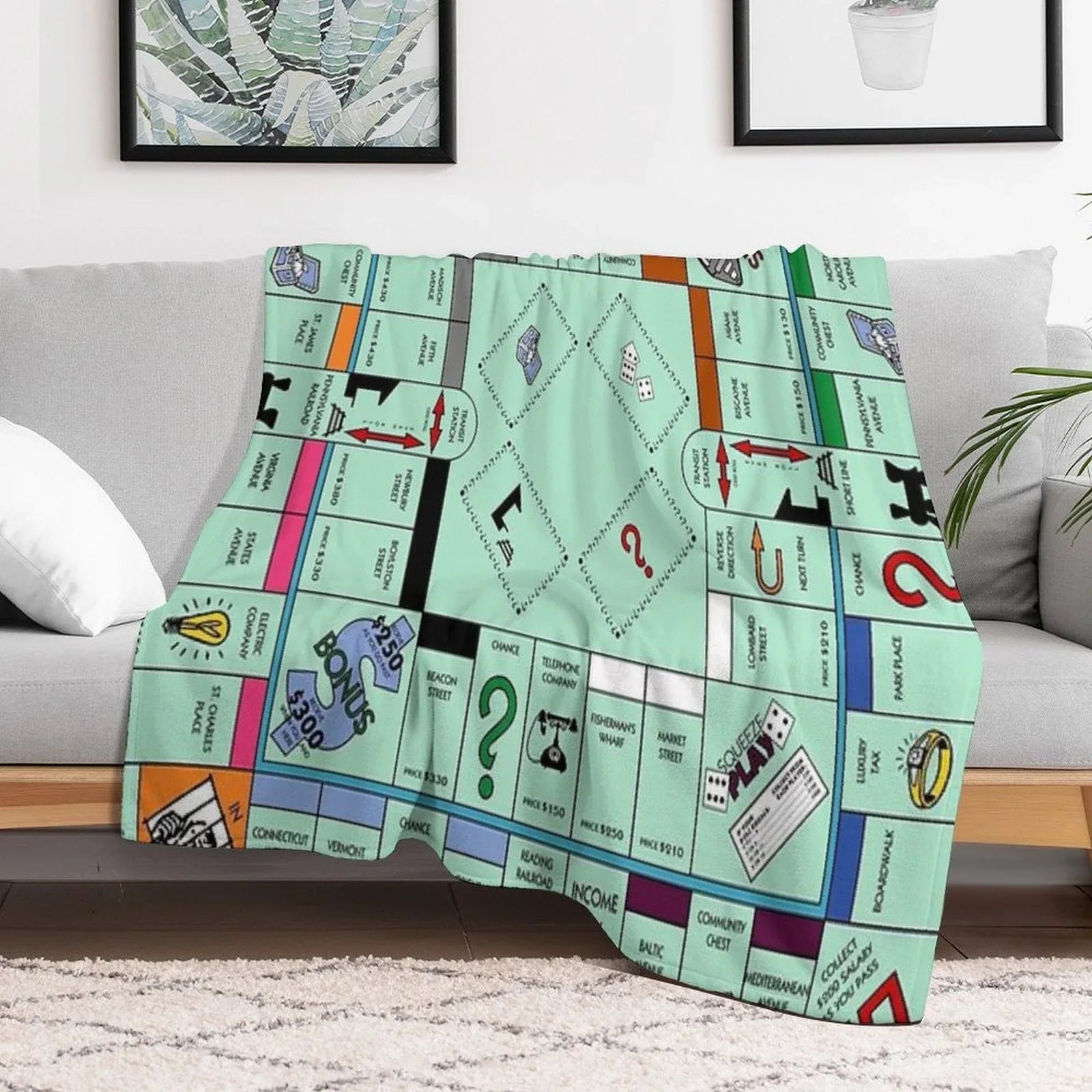 Board Throw Blanket