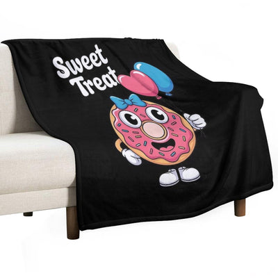 Riding Your Dad's Face Is My Cardio Saying Adult Humor Sustainable Throw Blanket