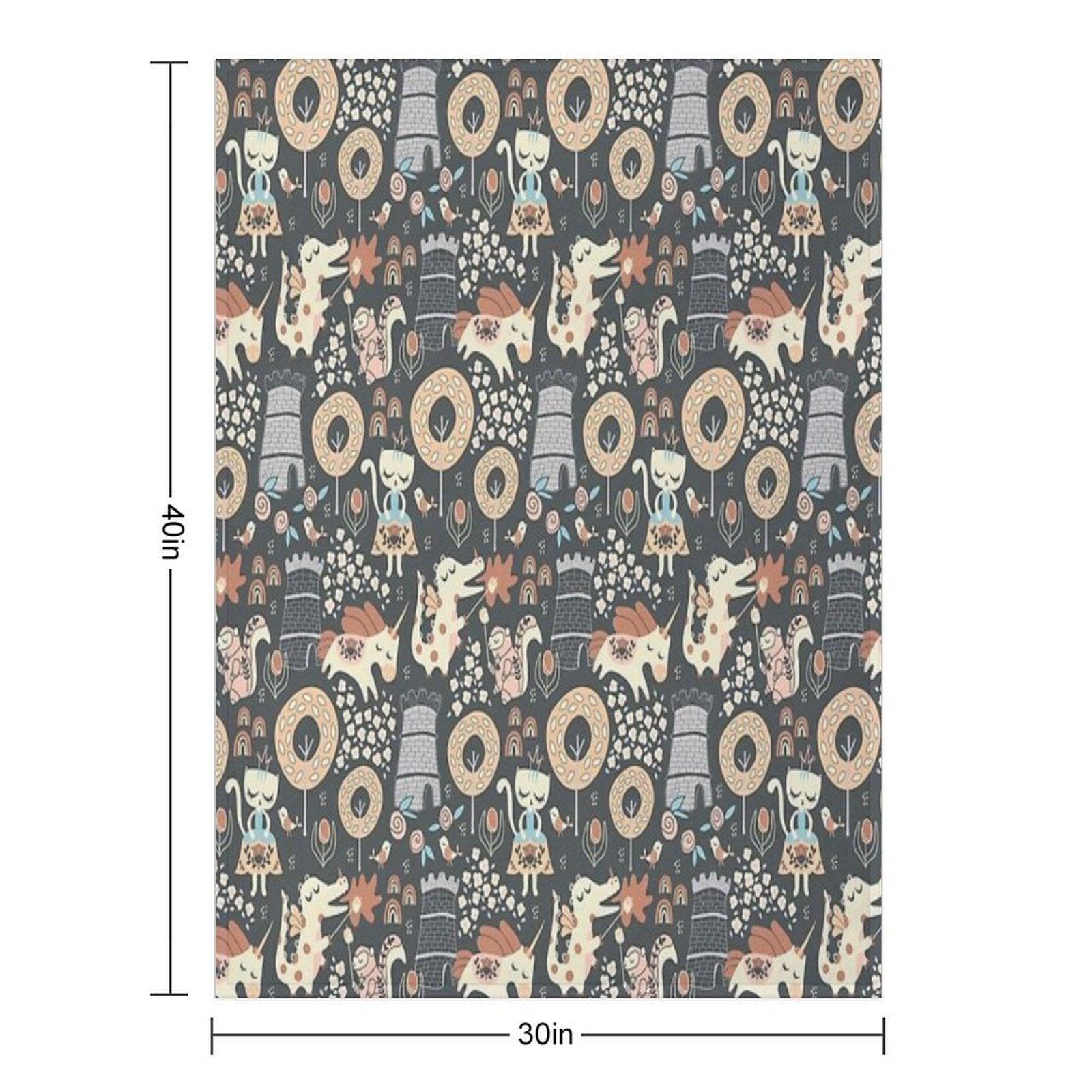 Animal Kingdom Throw Blanket