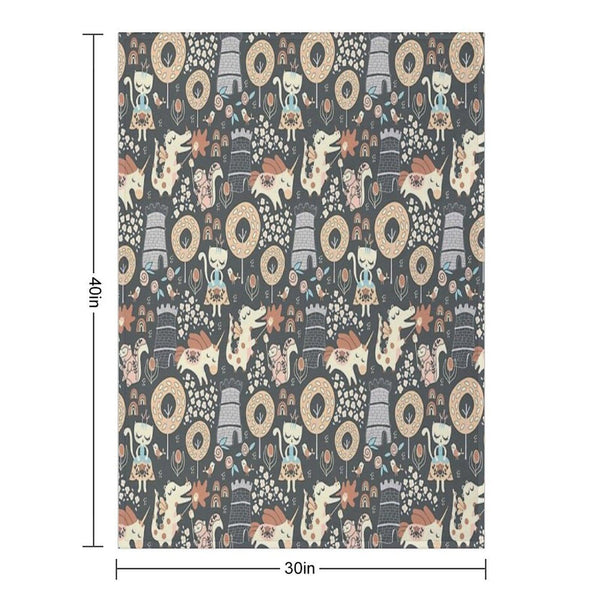 Animal Kingdom Throw Blanket