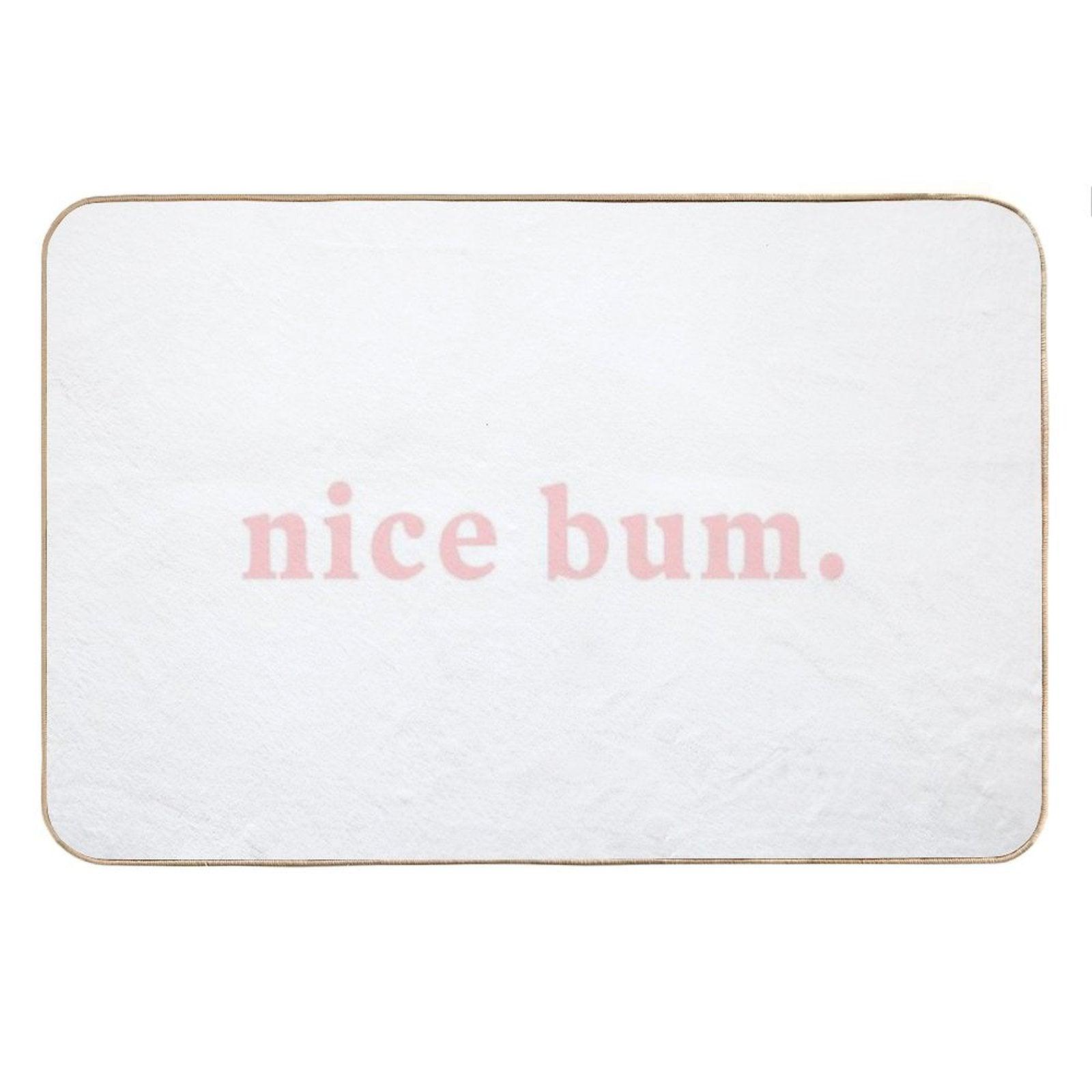 Nice Bum Bath Mat