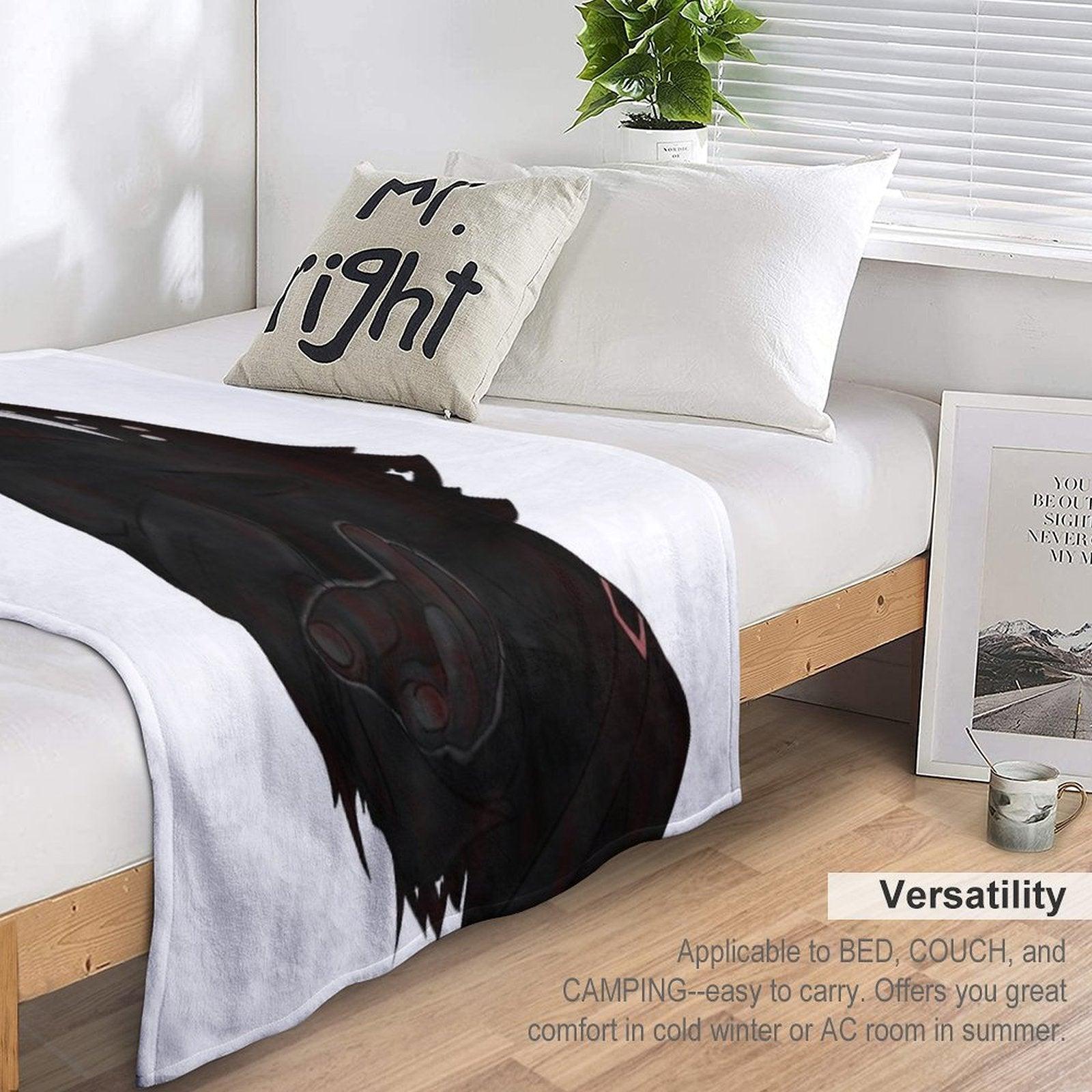 SCP-049 Plague Doctor Throw Blanket