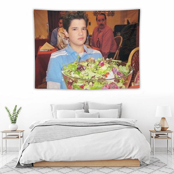 Freddie Benson with A Salad Tapestry