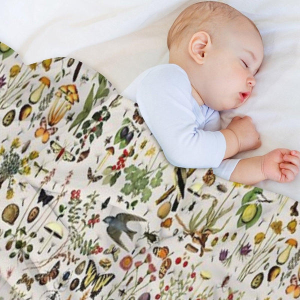 Biology of America USA Throw Blanket