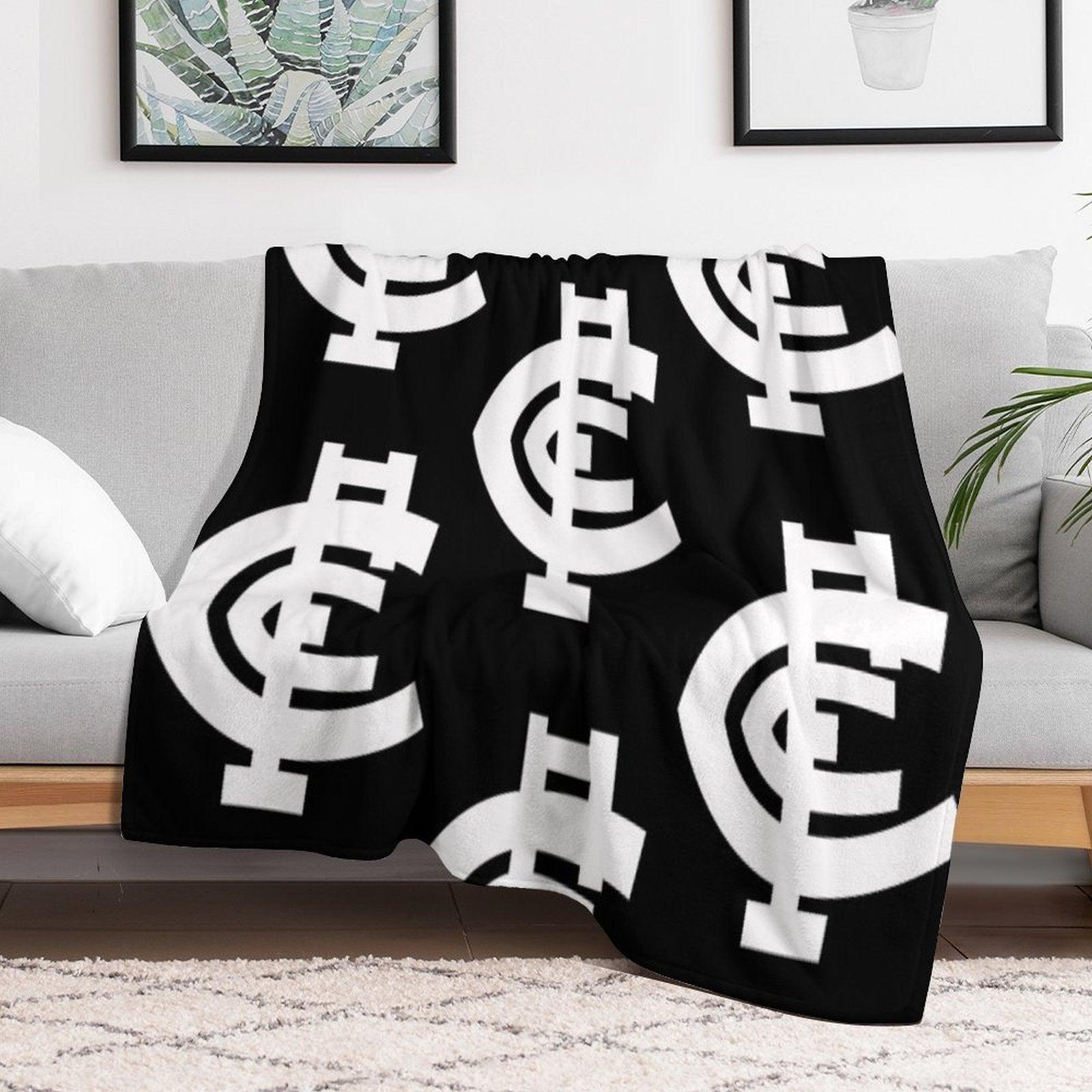 Carlton-logo Throw Blanket