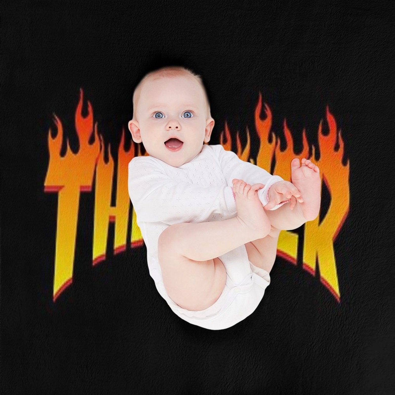 Trasher Eco-conscious Throw Blanket