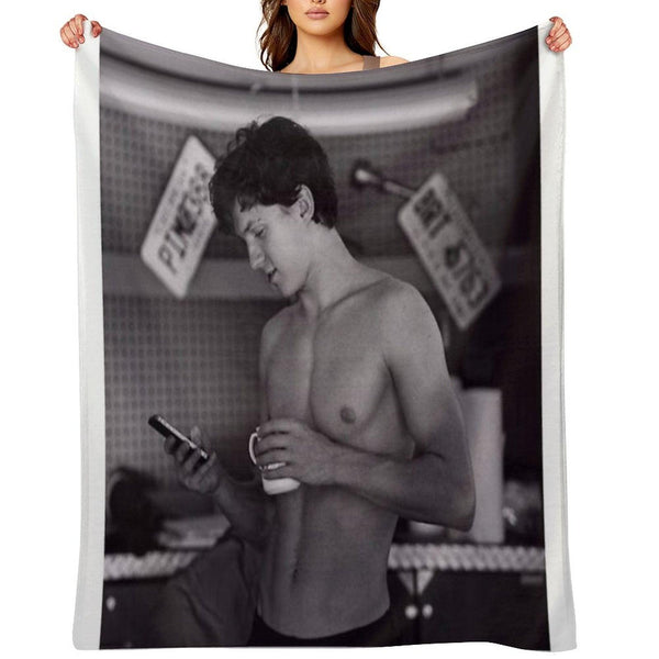 Tom Holland Throw Blanket