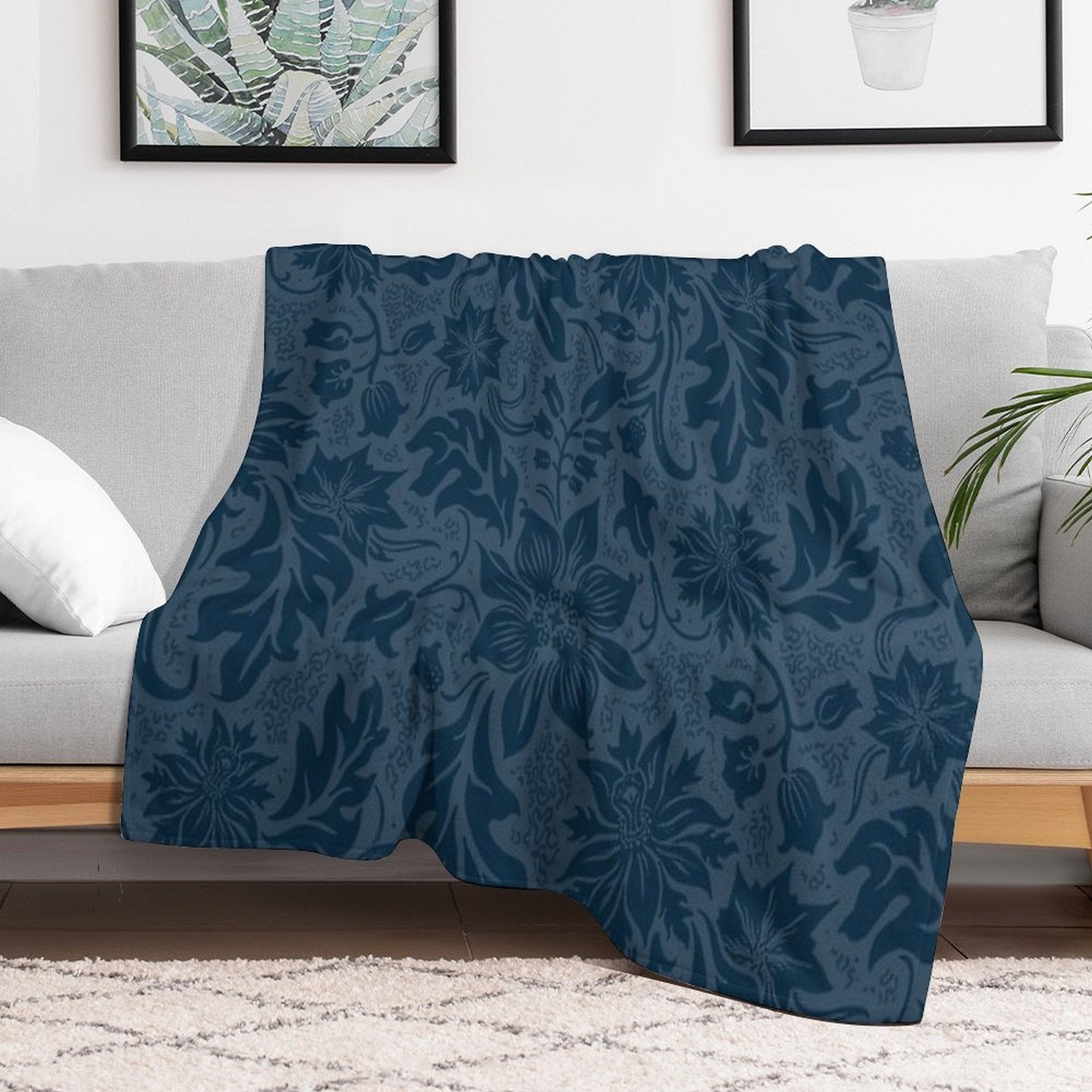 LEAF Easy Care Throw Blanket
