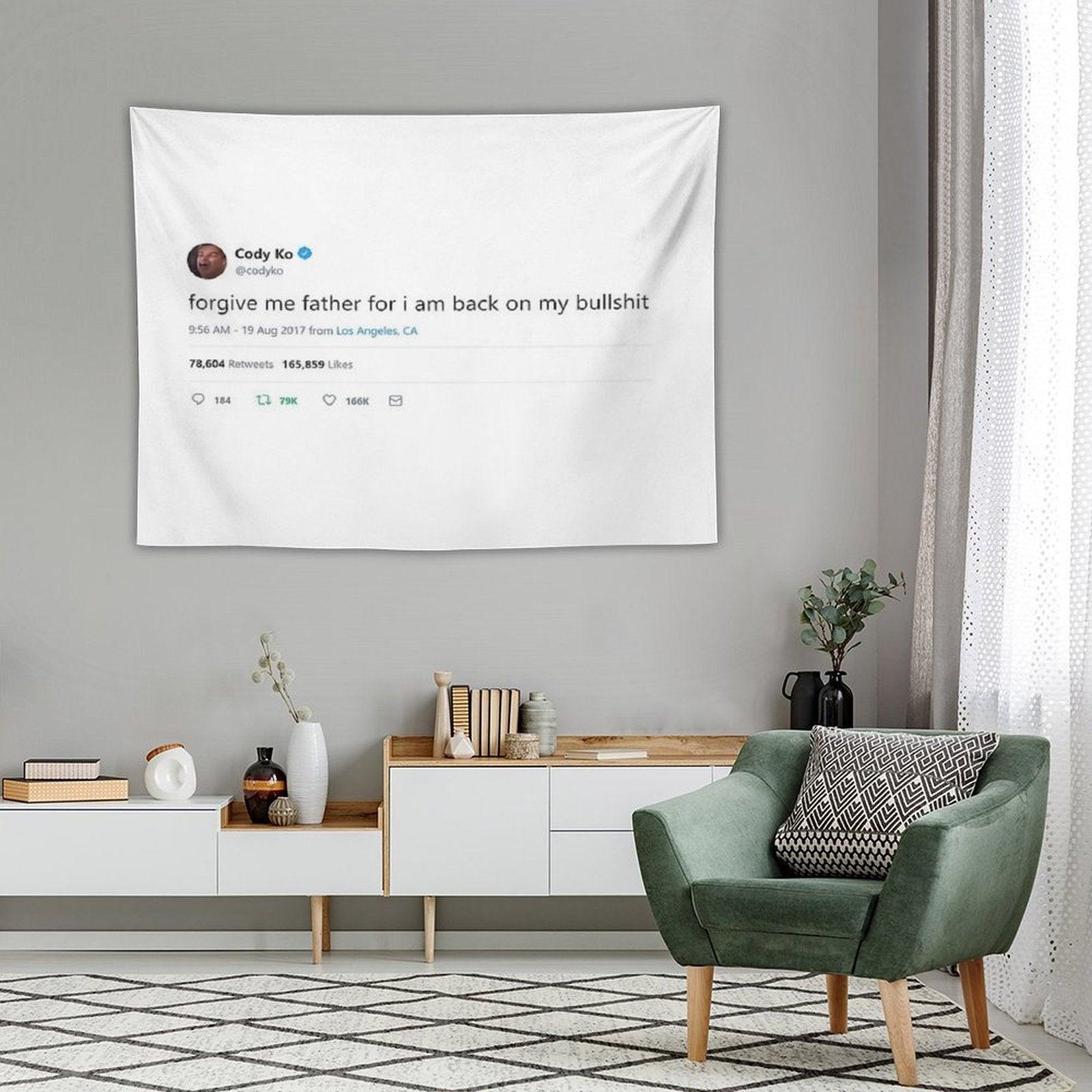 Cody Ko Tweet Tapestry