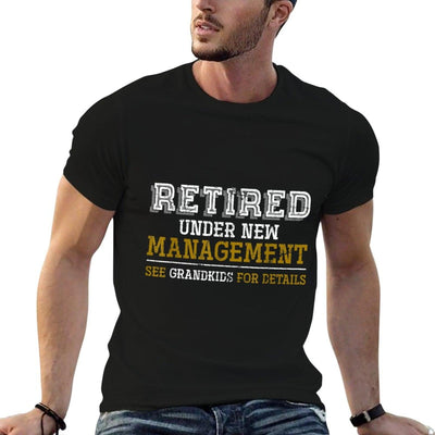 Funny Grandkids Grandpa Retirement Gift Retired T-Shirt