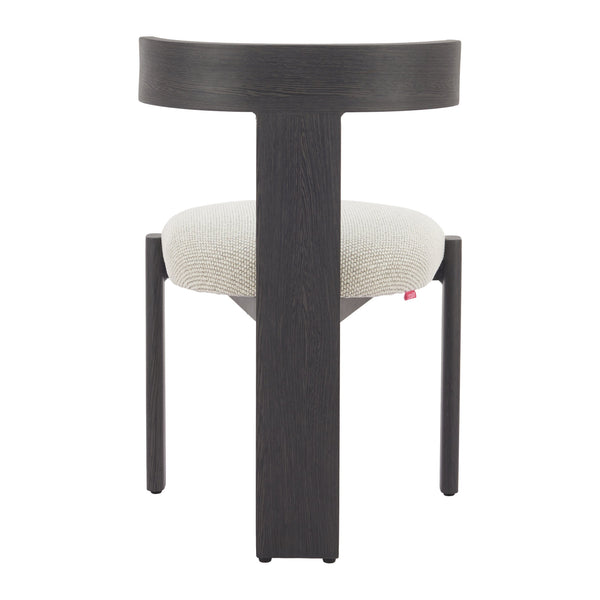Tiana Dining Chair Black & Beige