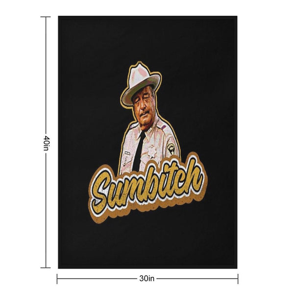Justice Is A Sumbitch Comfort Throw Blanket