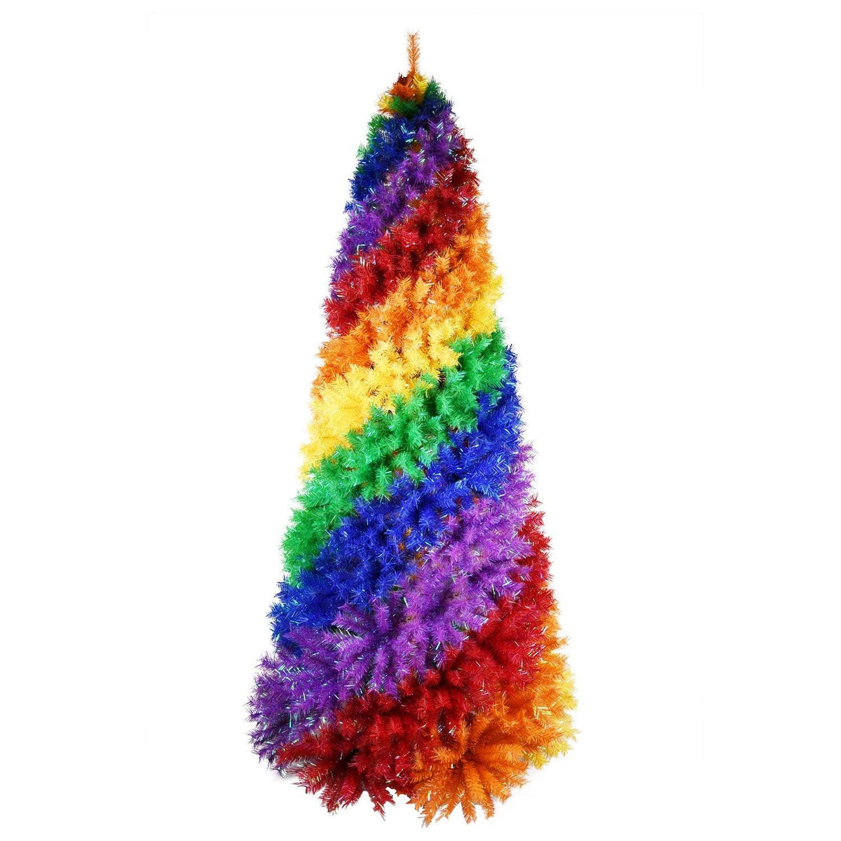 5ft Rainbow Spiral Christmas Tree