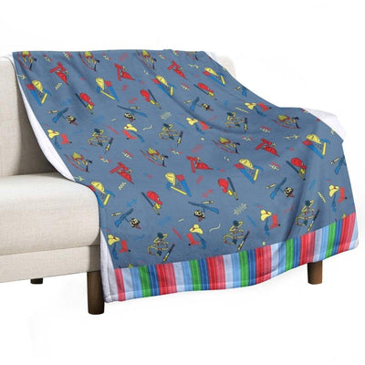 Good Guys Child's Play Chucky - Killer Doll - Pattern Throw Blanket
