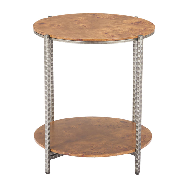 Adna Side Table Brown