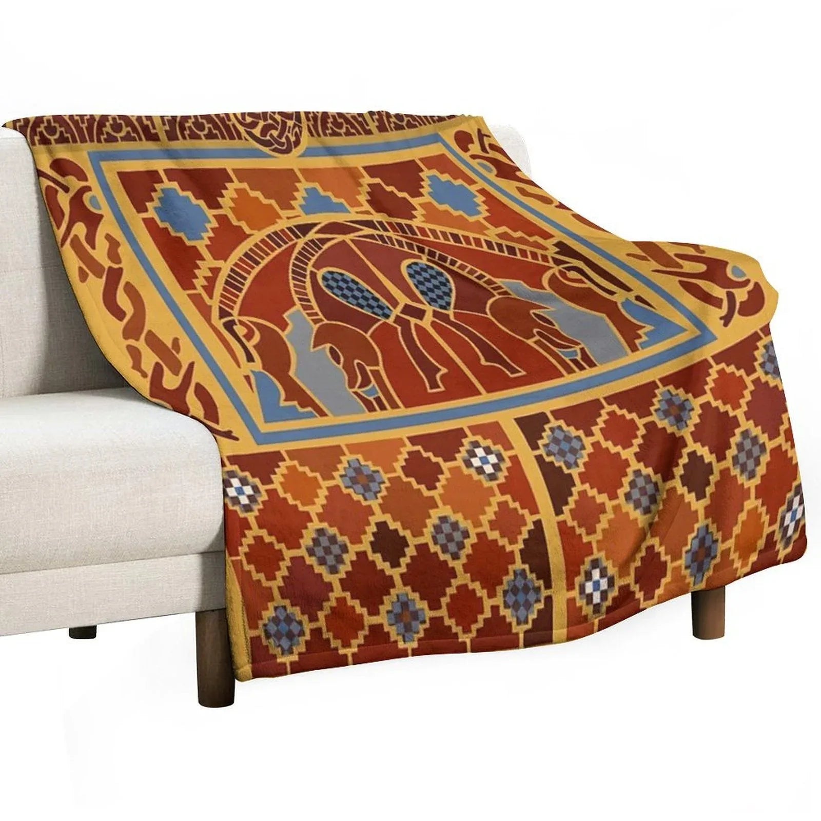 Imagining Sutton Hoo The Boars Throw Blanket