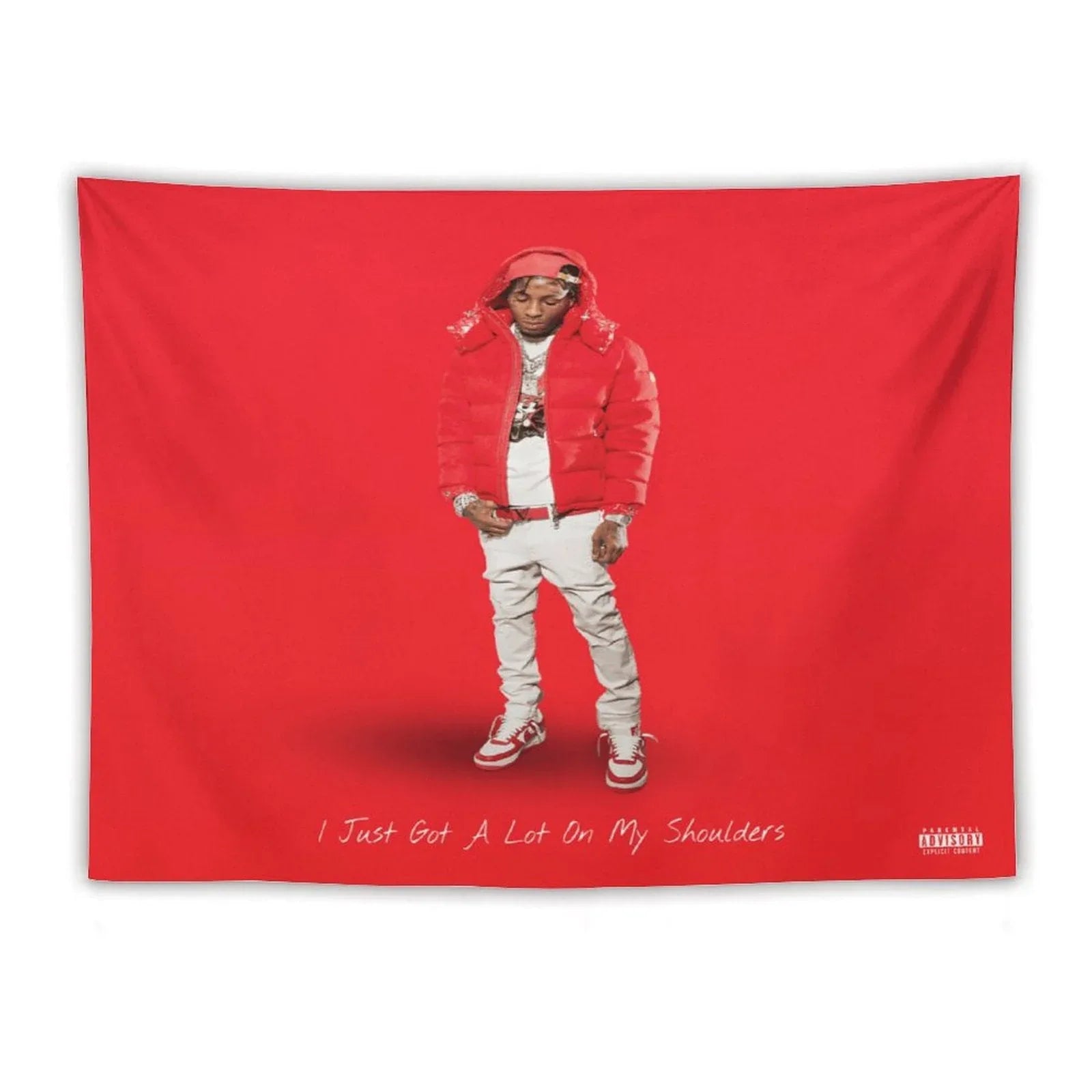 I Just Got A Lot On My Shoulders Tapestry