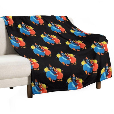 Twirlywoos Cute Characters Compact Throw Blanket
