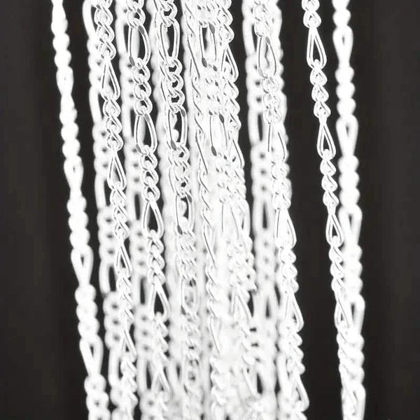 Exquisite Copper Necklace Chain, 16–30in Adjustable, 925 Silver Plated